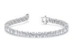 Pear Moissanite Bracelet